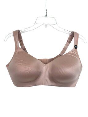 ti Voglio Eva Plus Size Padded Wirefree Bra Nude 40D New